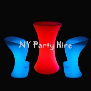 Glow Bar Table Hire Sydney, Glow Cocktail Table Hire Sydney, nypartyhire glow bar table hire